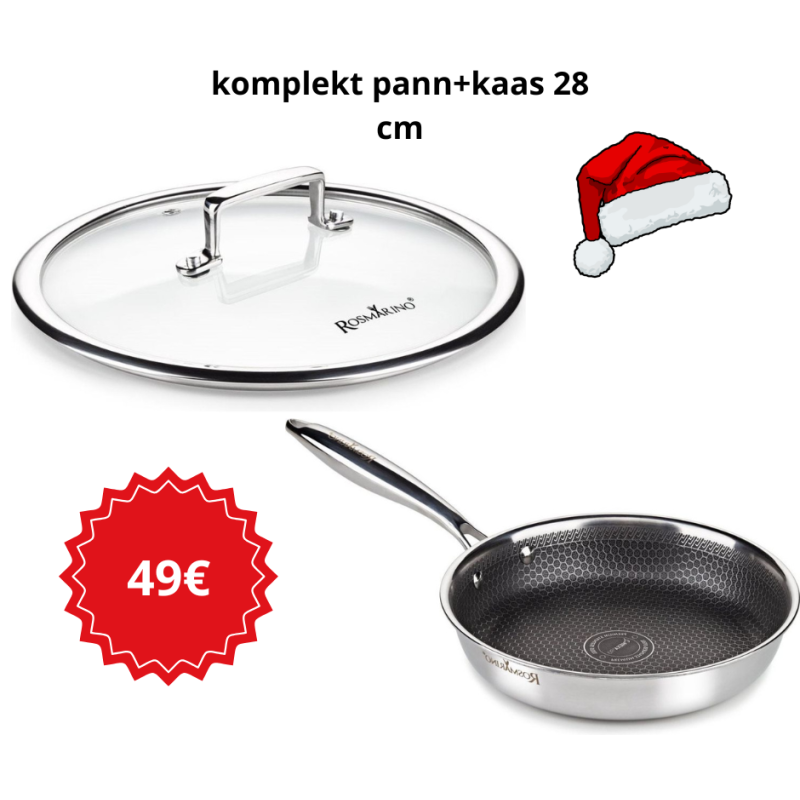 pann 28 cm kaanega Hexapro