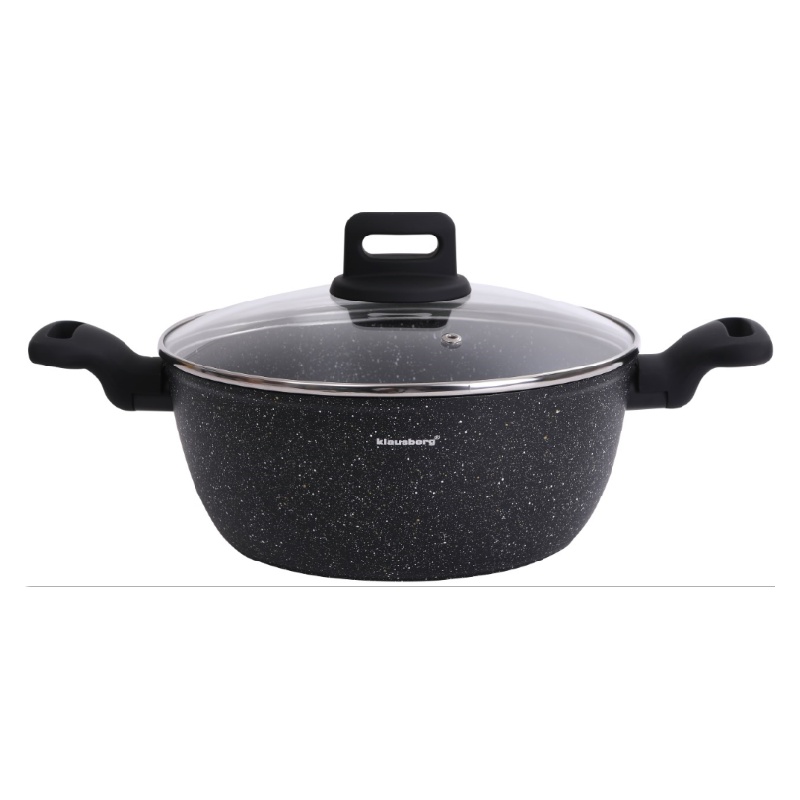 Alumiinium pott marmorkattega  3,79 L