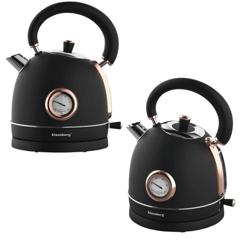 Veekeetja elektriline Klausberg RETRO välimus