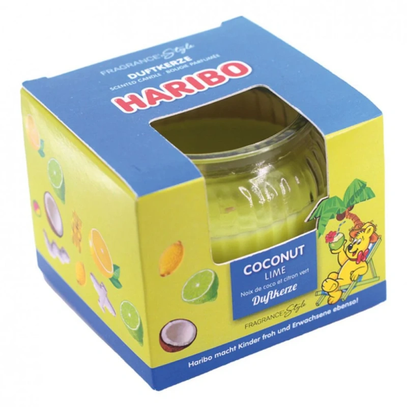 HARIBO Coconut Lime lõhnaküünal 85 g